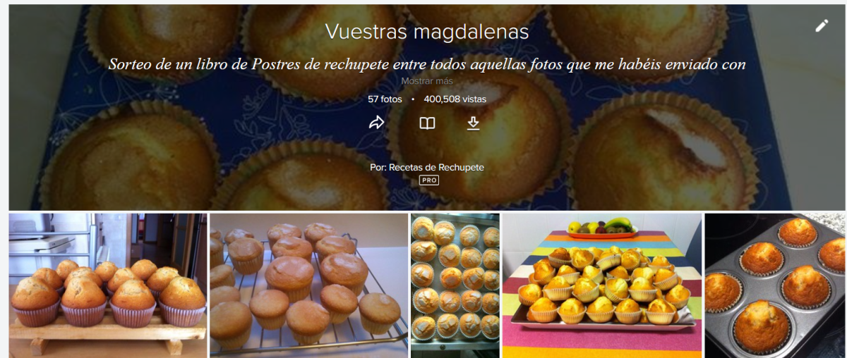Cómo hacer magdalenas caseras y esponjosas, con copete