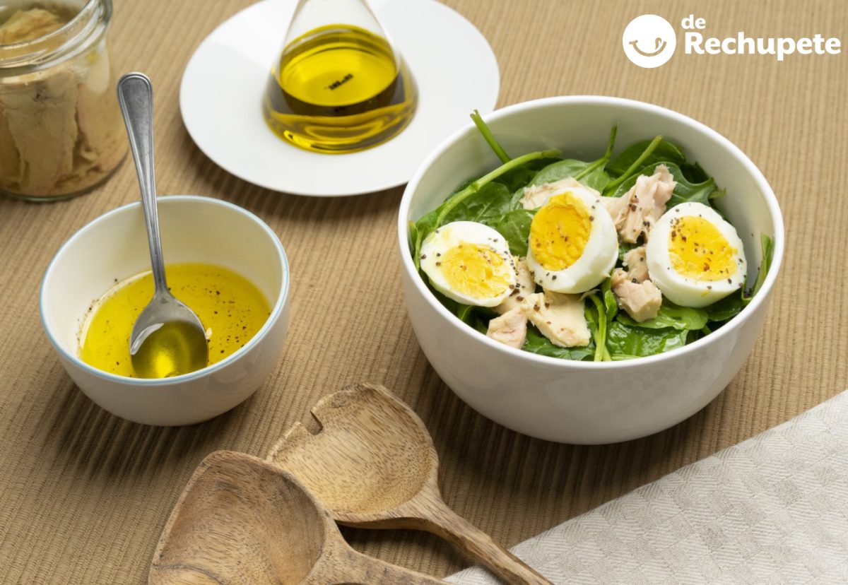 Conoce 3 ensaladas de espinacas. Variedad y sabor en cada bocado