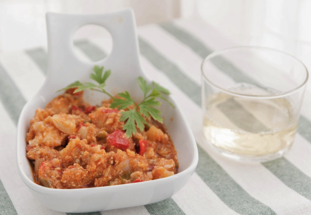 Bacalao al ajoarriero. receta tradicional paso a paso