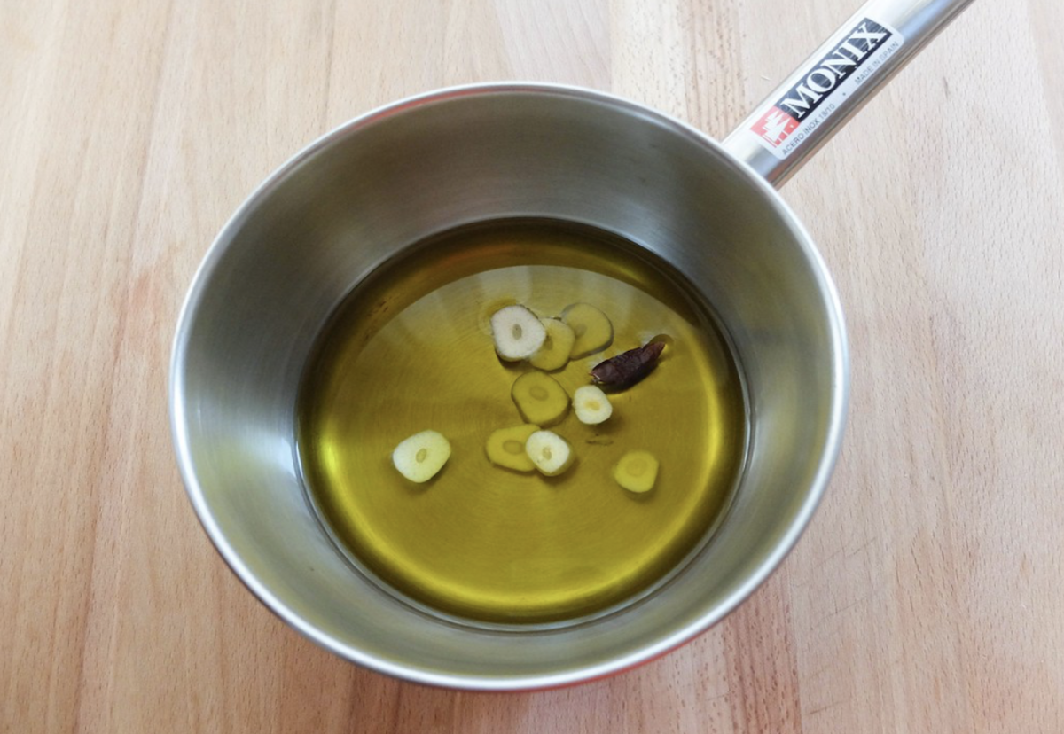 Bacalao al ajoarriero. receta tradicional paso a paso