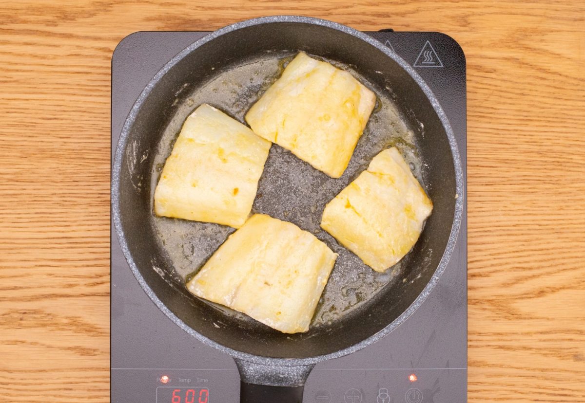 Bacalao al alimoje. Receta deliciosa y auténtica de Granada