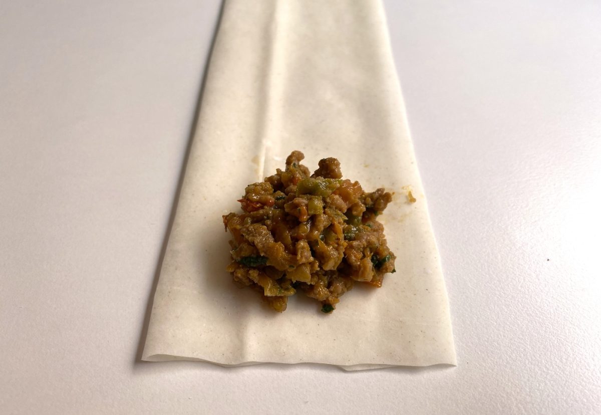 Briouats de carne picada. Unos aperitivos marroquíes irresistibles