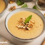 Intxaursaltsa vasca. Crema con nueces