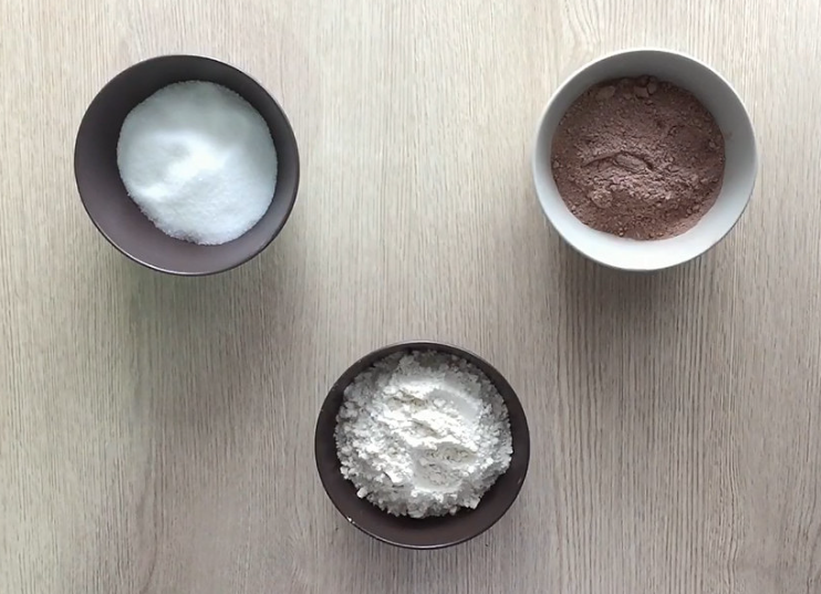 Magdalenas de chocolate