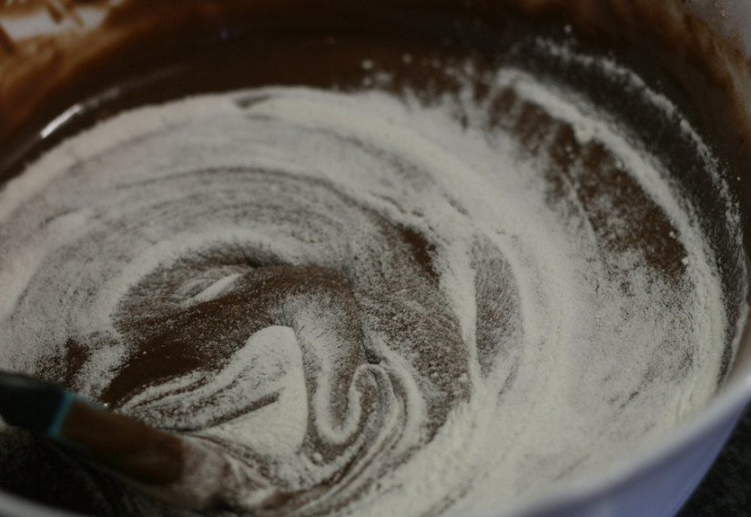 Magdalenas de chocolate