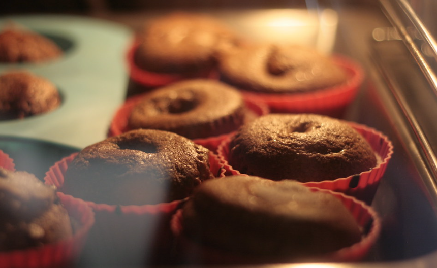 Magdalenas de chocolate