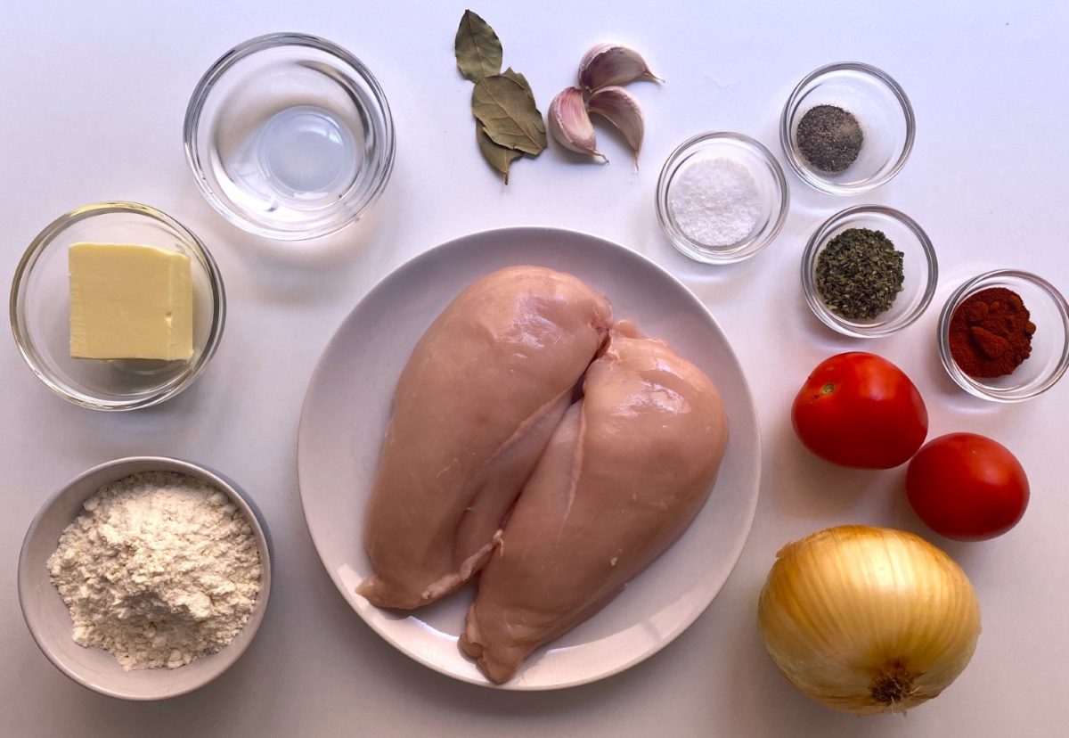 Pastel de pollo desmechado al horno. Sabor casero y delicioso