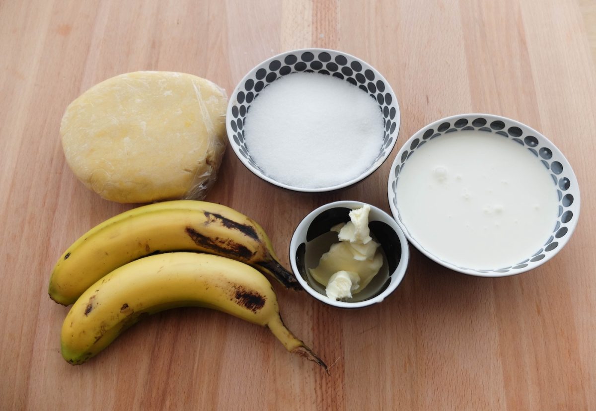Banoffee pie. Delicioso postre de plátano y caramelo