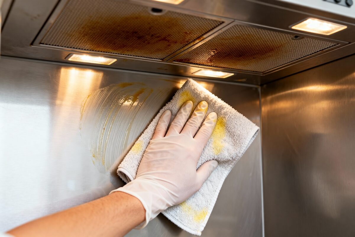 Truco de limpieza para eliminar toda la grasa de la campana extractora de la cocina