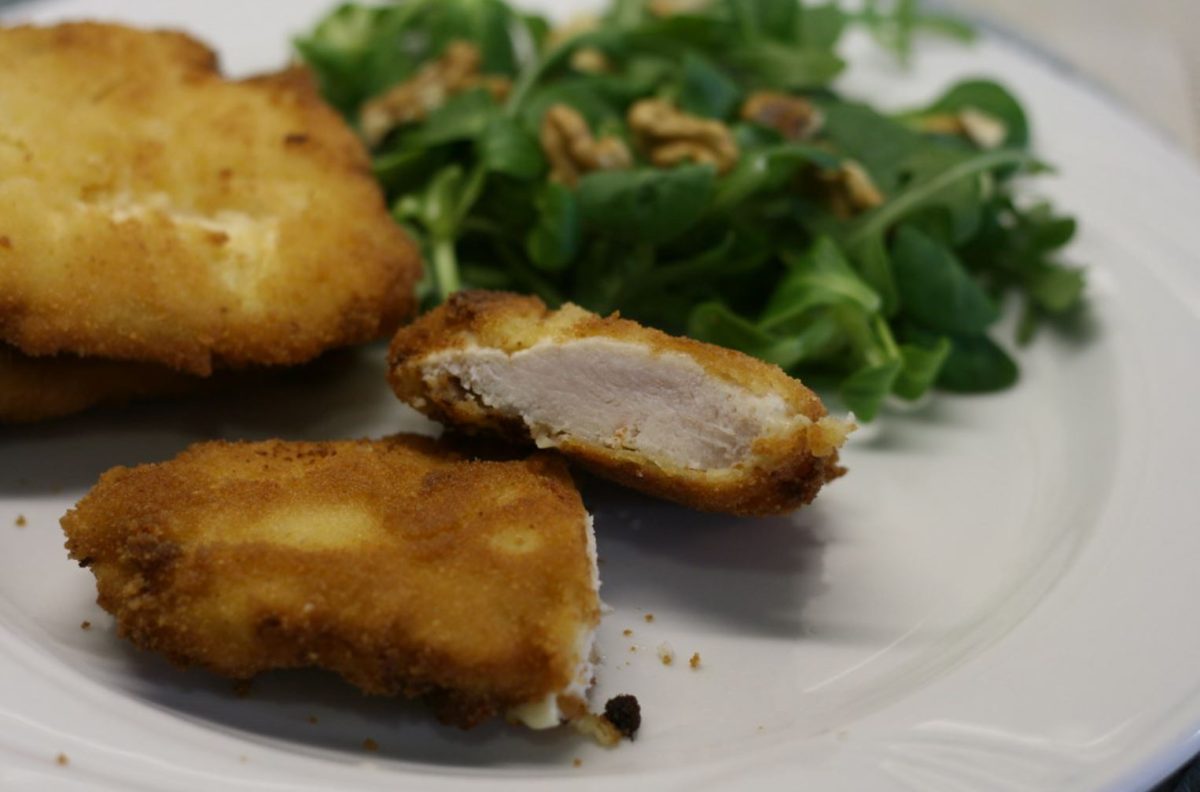Pechugas de pollo a la villaroy