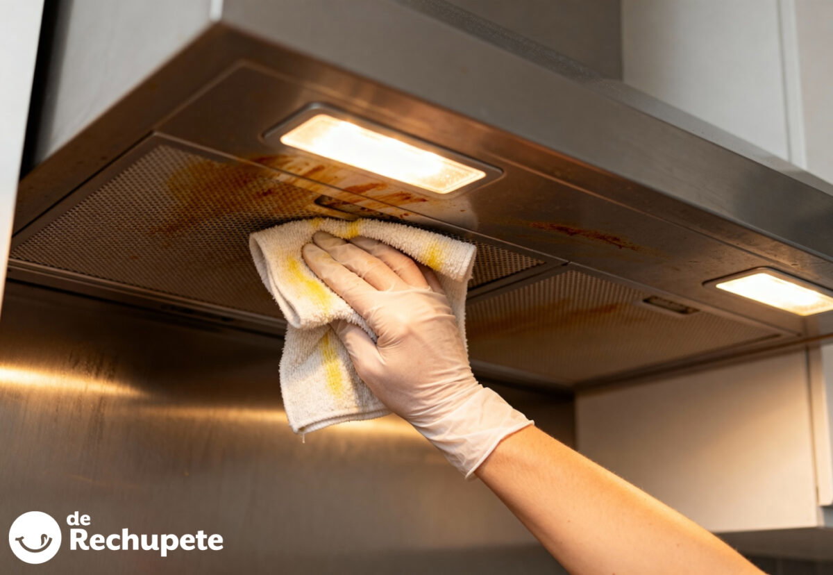 Truco de limpieza para eliminar toda la grasa de la campana extractora de la cocina