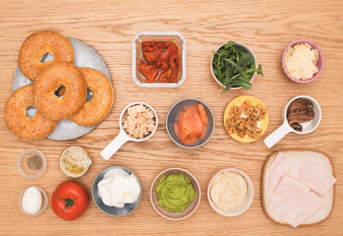 4 Recetas de Bagels listas en 20 minutos