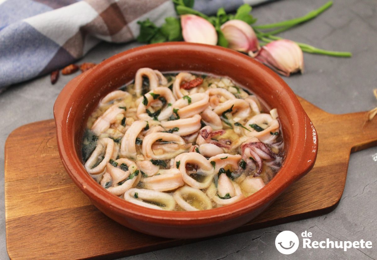 Calamares al ajillo, un clásico fácil y delicioso