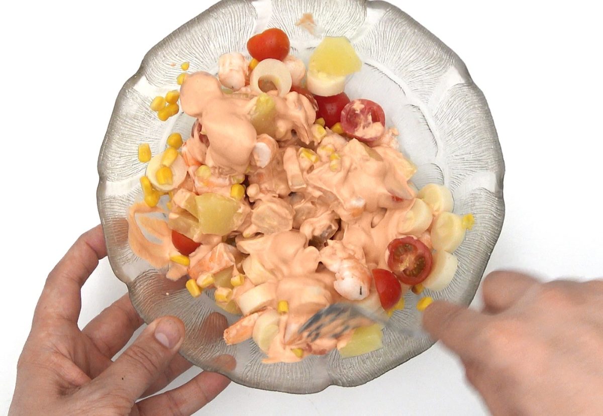 Cómo hacer una ensalada tropical. Rica, fresca y saludable