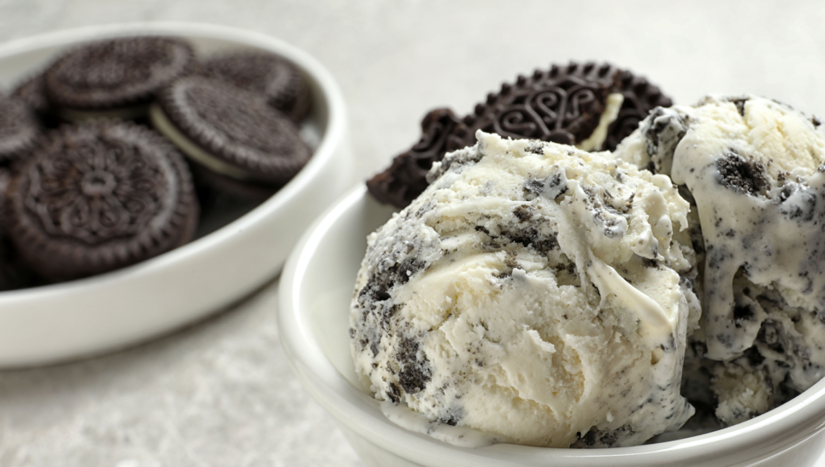 Cómo hacer helado de galletas Oreo sin heladera