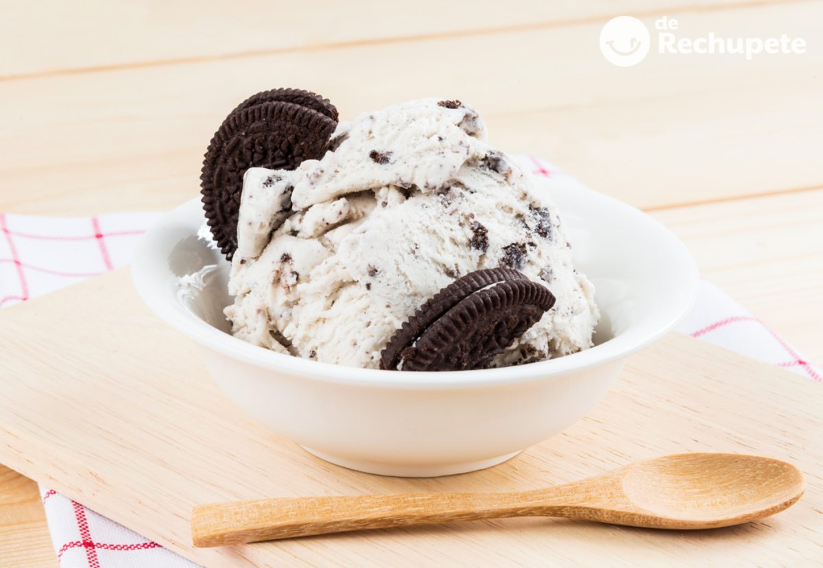 Cómo hacer helado de galletas Oreo sin heladera