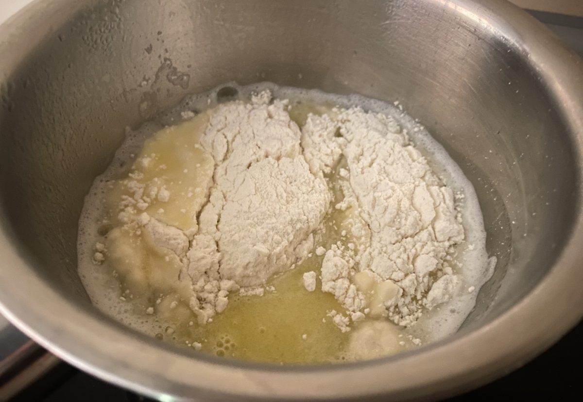 Profiteroles con tres rellenos paso a paso