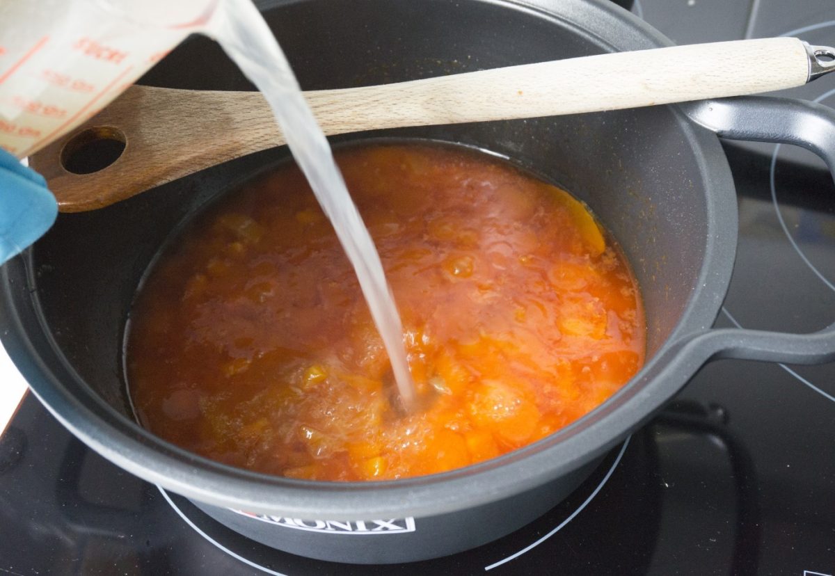 Receta de sopa de pescado a la vasca paso a paso