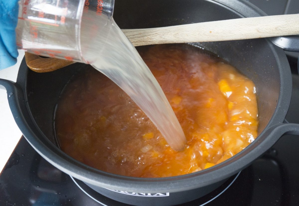 Receta de sopa de pescado a la vasca paso a paso