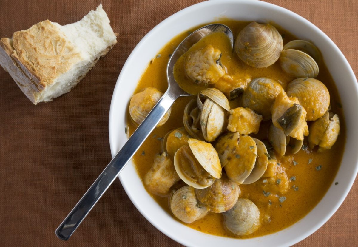 Receta de sopa de pescado a la vasca paso a paso