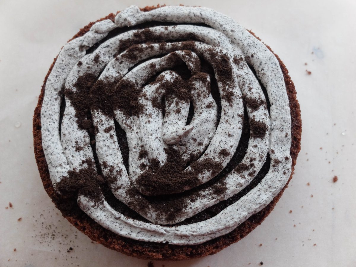Tarta de galletas Oreo especial para cumpleaños