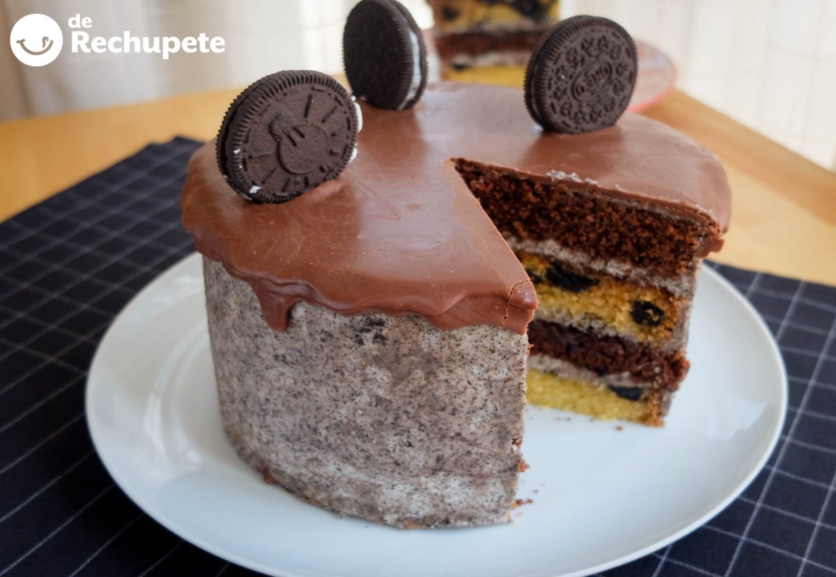 Tarta de galletas Oreo especial para cumpleaños