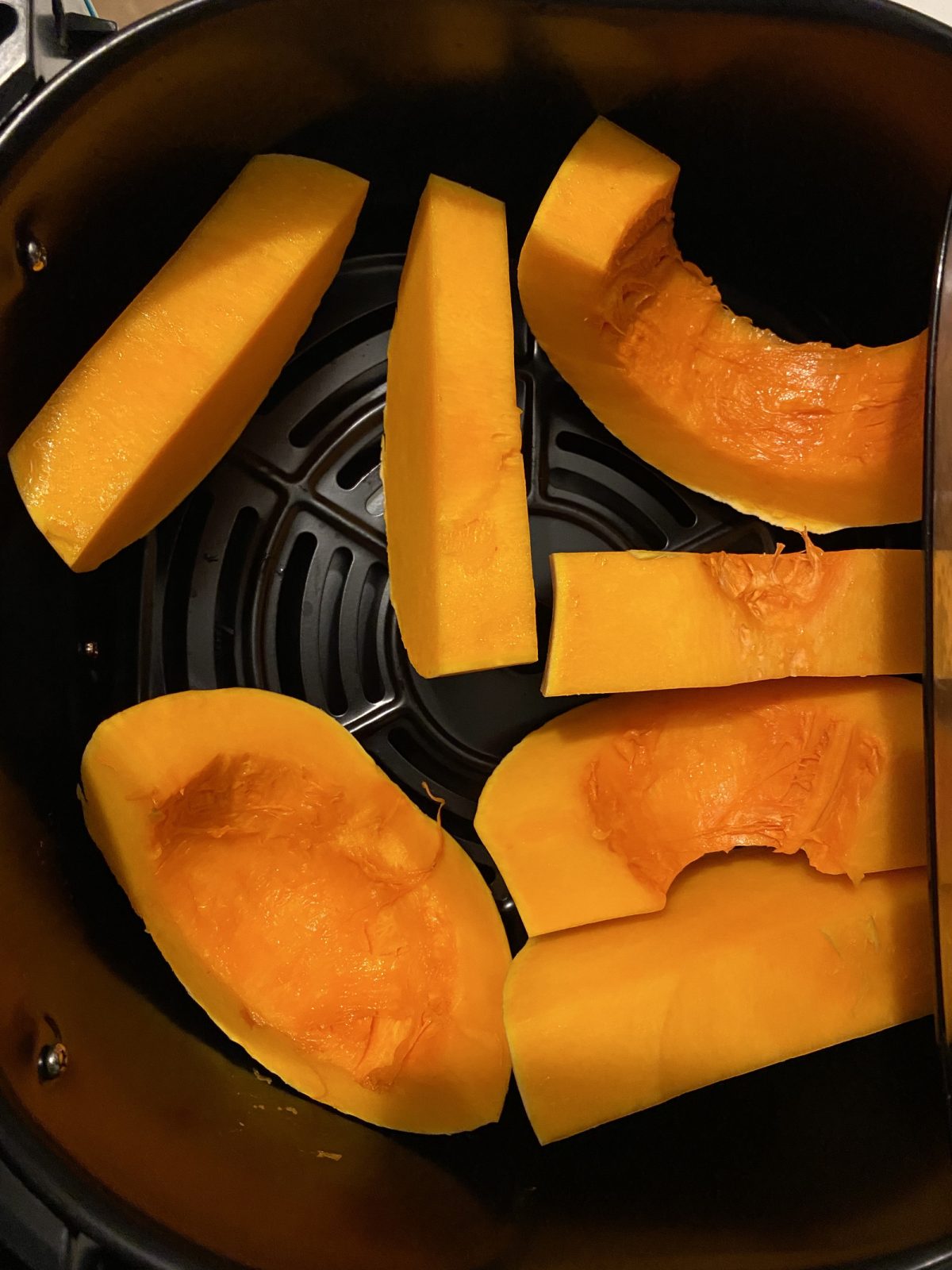 Calabaza en freidora de aire (Air Fryer)