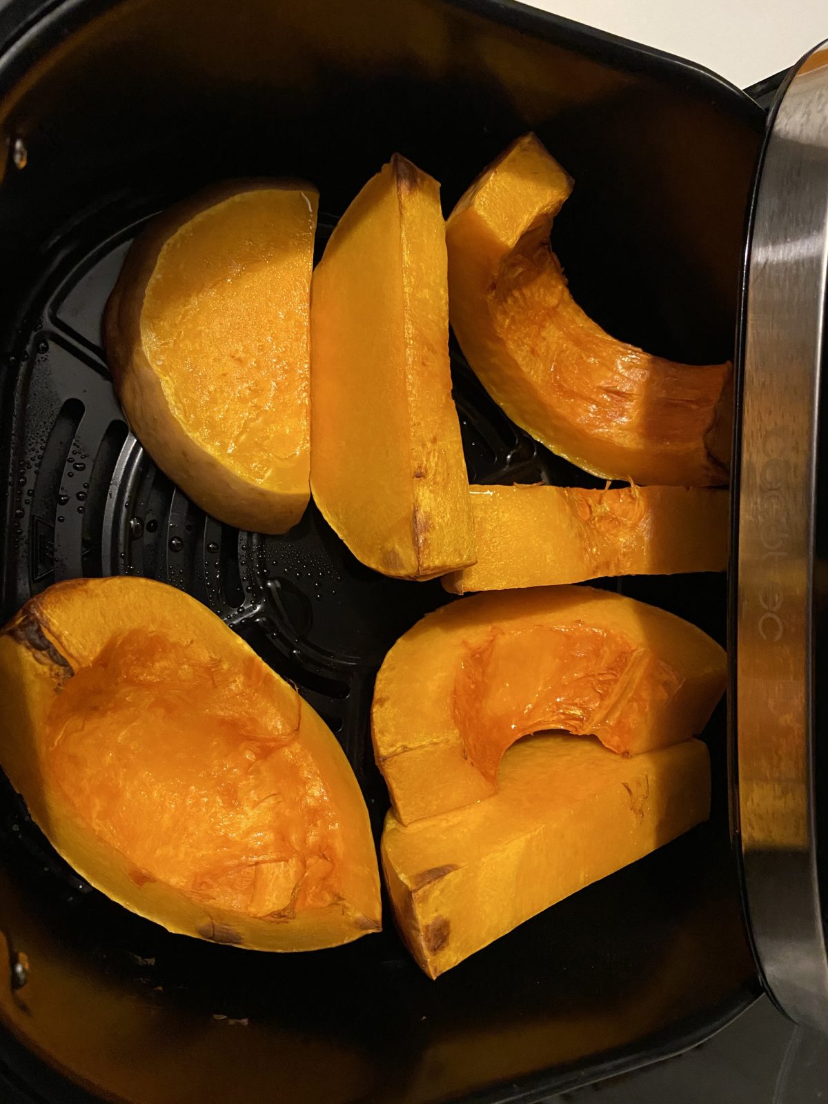Calabaza en freidora de aire (Air Fryer)