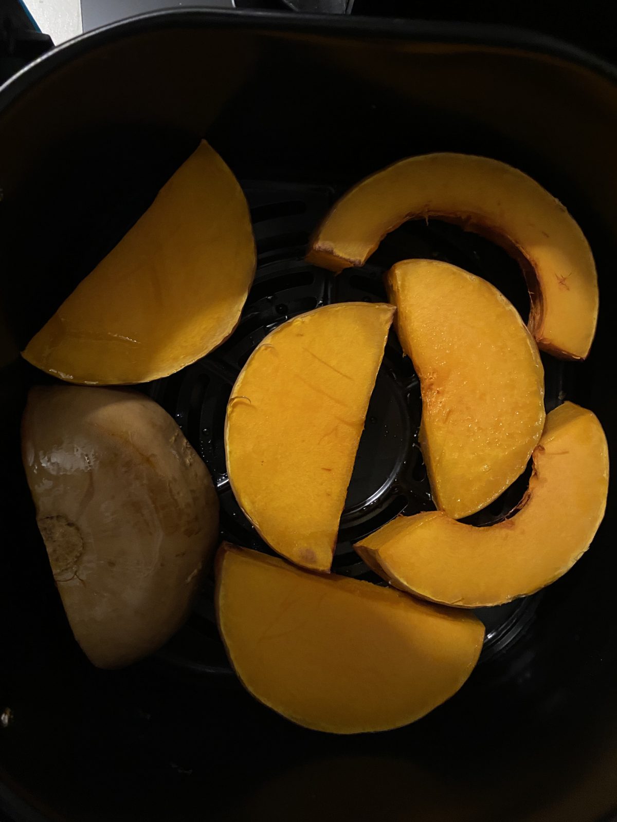 Calabaza en freidora de aire (Air Fryer)