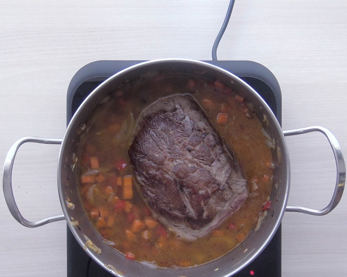 carne asada a la cazuela paso 11