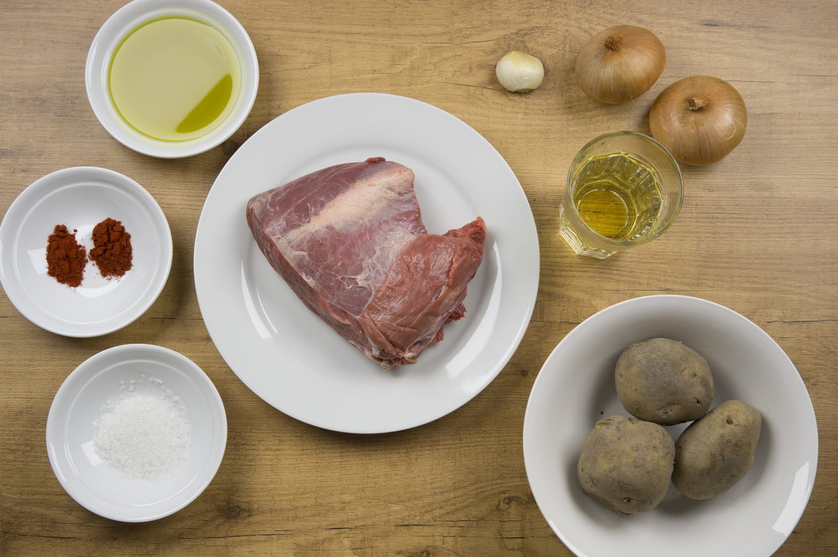 carne richada a la gallega paso 1