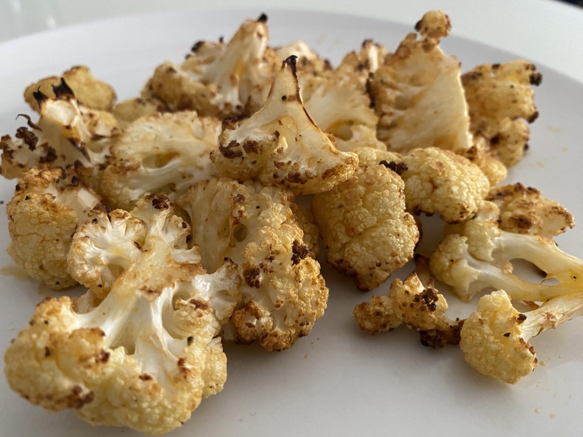 Coliflor en freidora de aire (Air Fryer)
