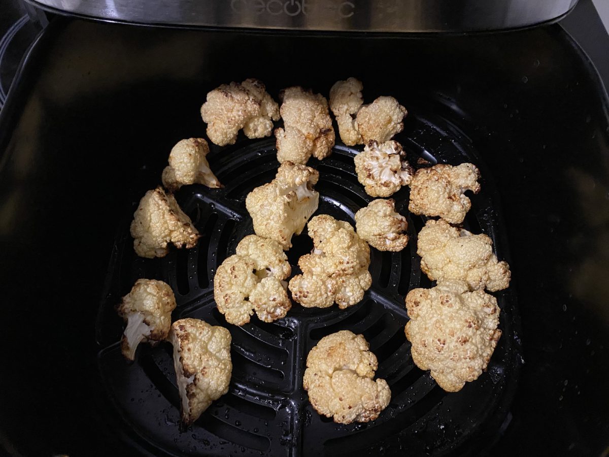 Coliflor en freidora de aire (Air Fryer)