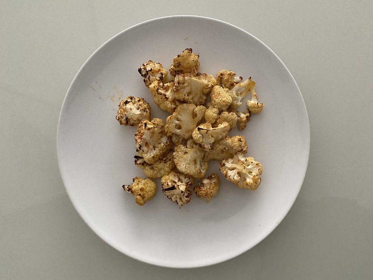 Coliflor en freidora de aire (Air Fryer)