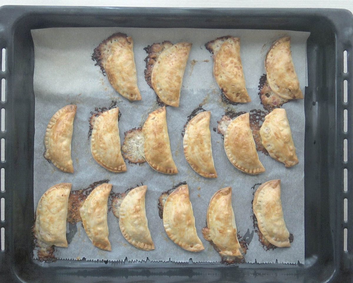 empanadillas de jamón y queso paso 10