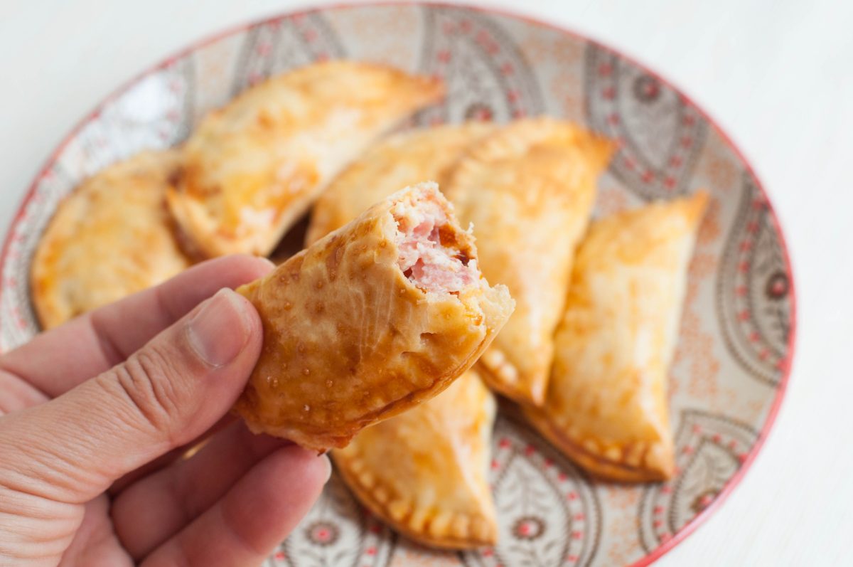 empanadillas de jamón y queso paso 11
