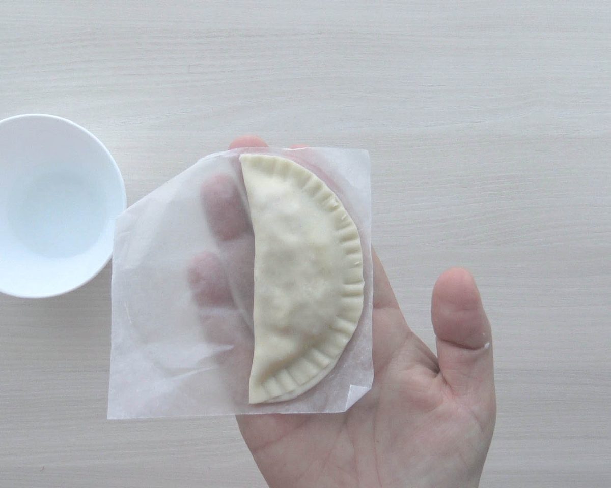 empanadillas de jamón y queso paso 8