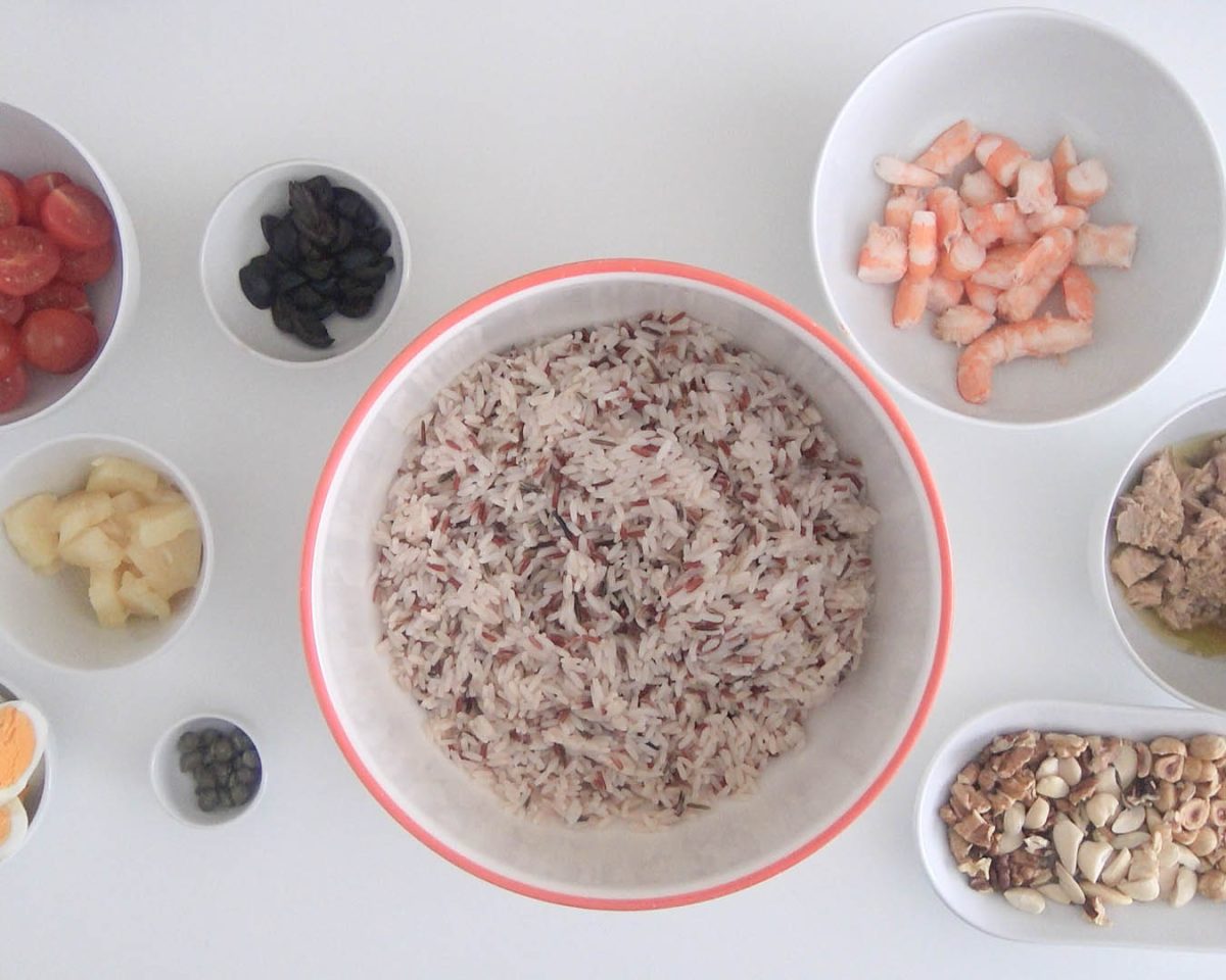 ensalada de arroz veraniega paso 10