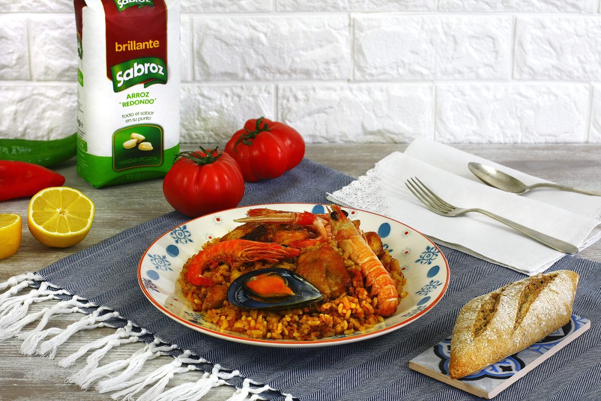 paella mixta paso 17