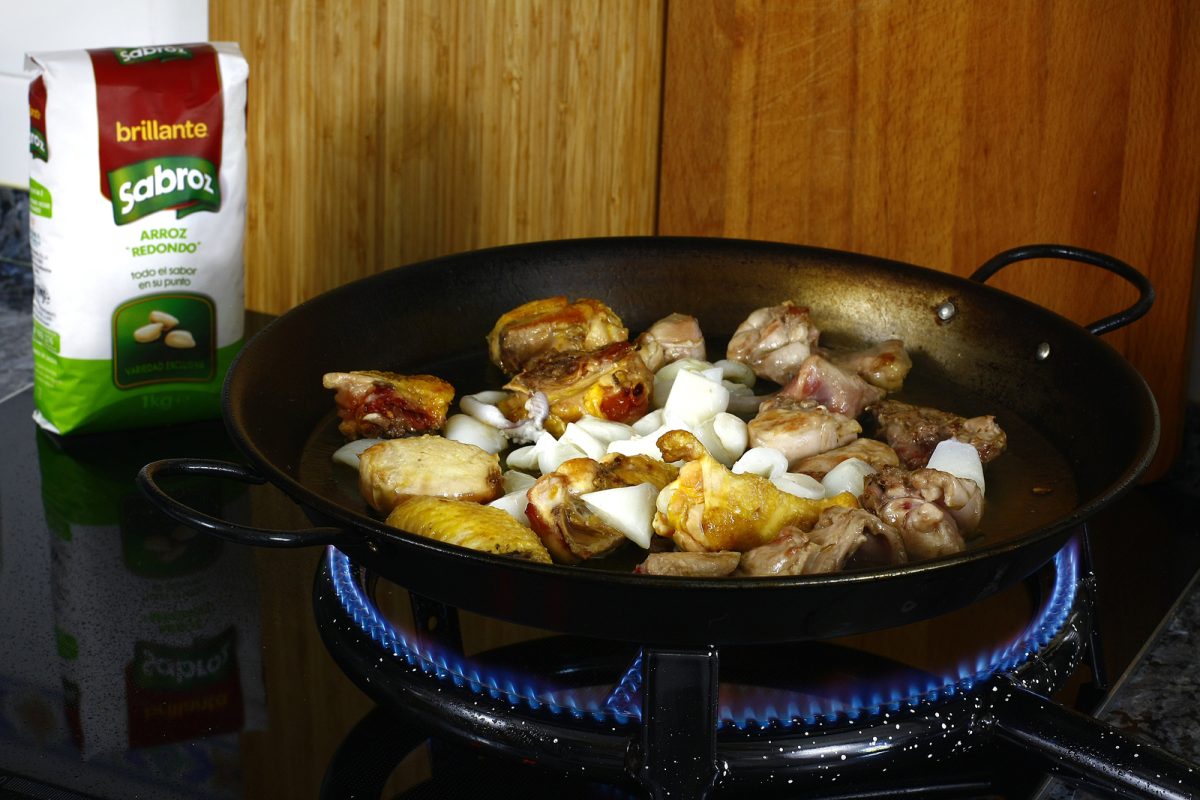paella mixta paso 6