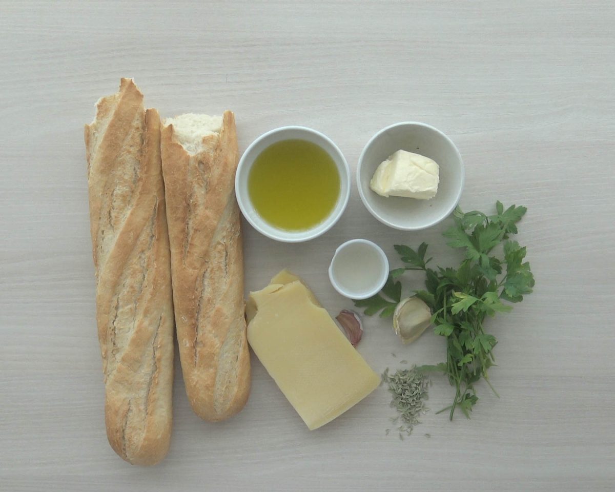 pan de ajo paso 1