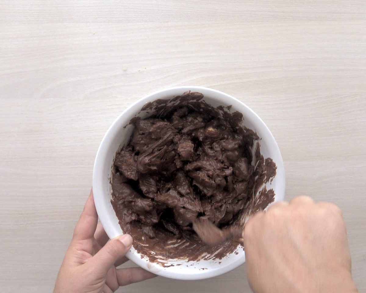 salchichón de chocolata paso 14