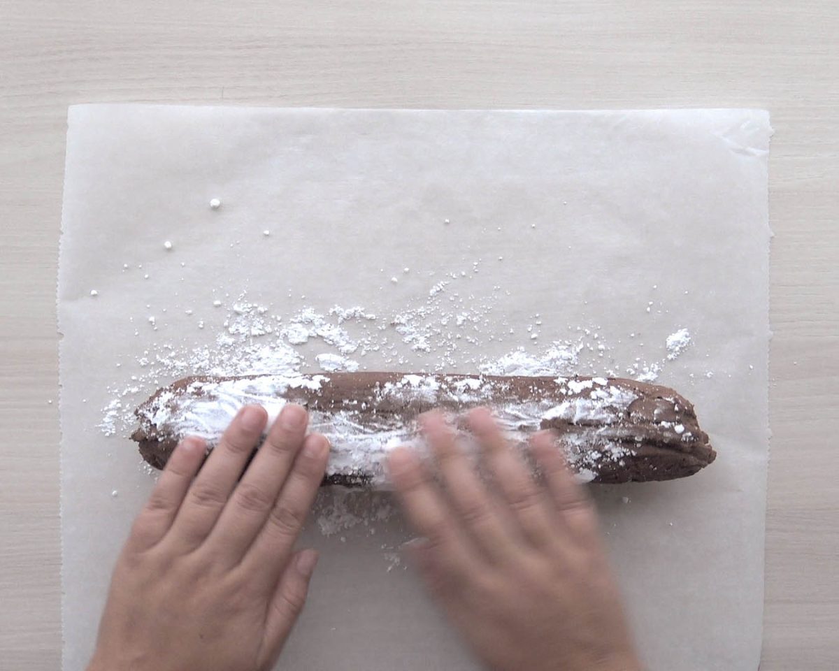 salchichón de chocolata paso 18