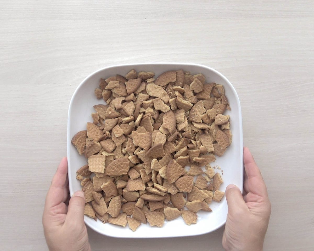 salchichón de chocolata paso 3