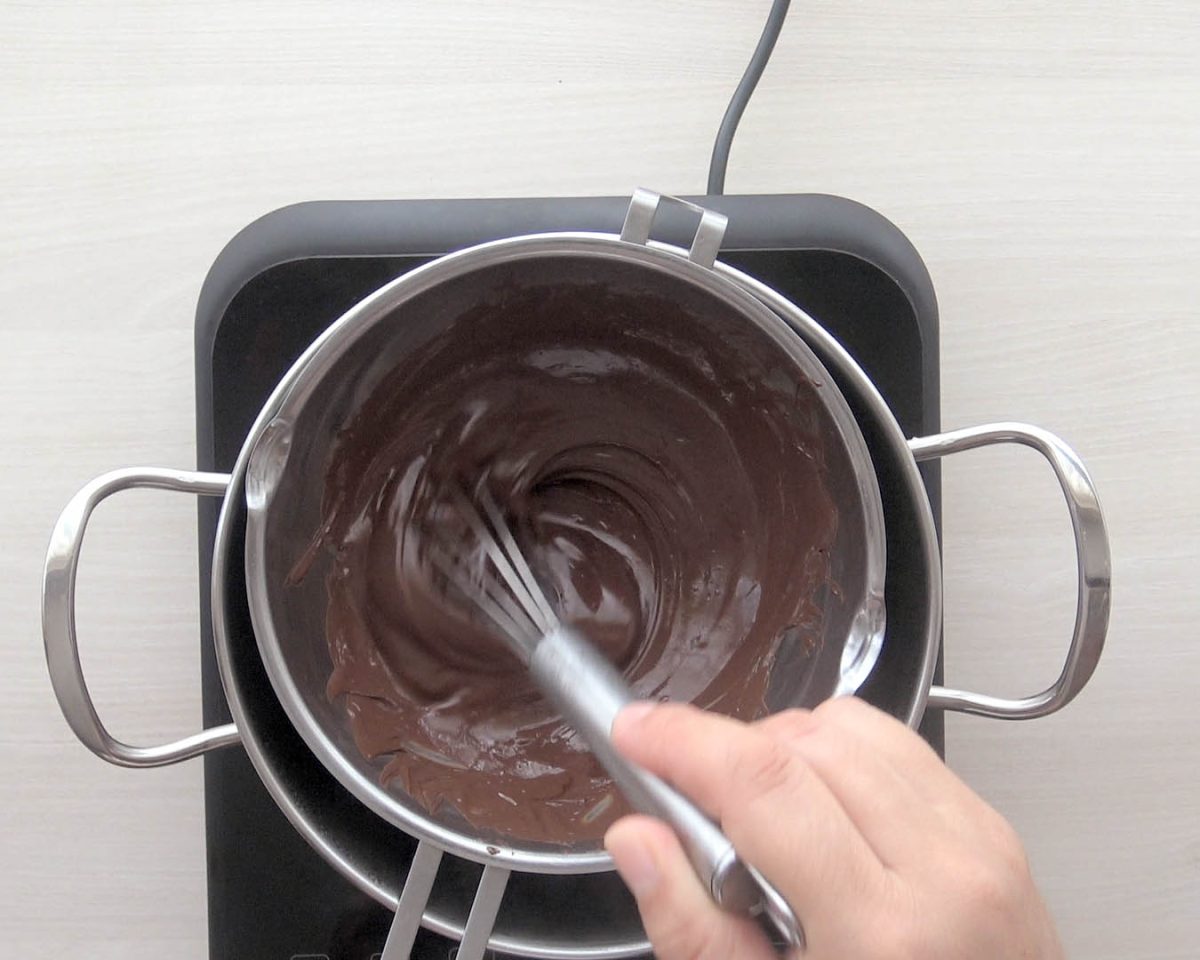 salchichón de chocolata paso 5