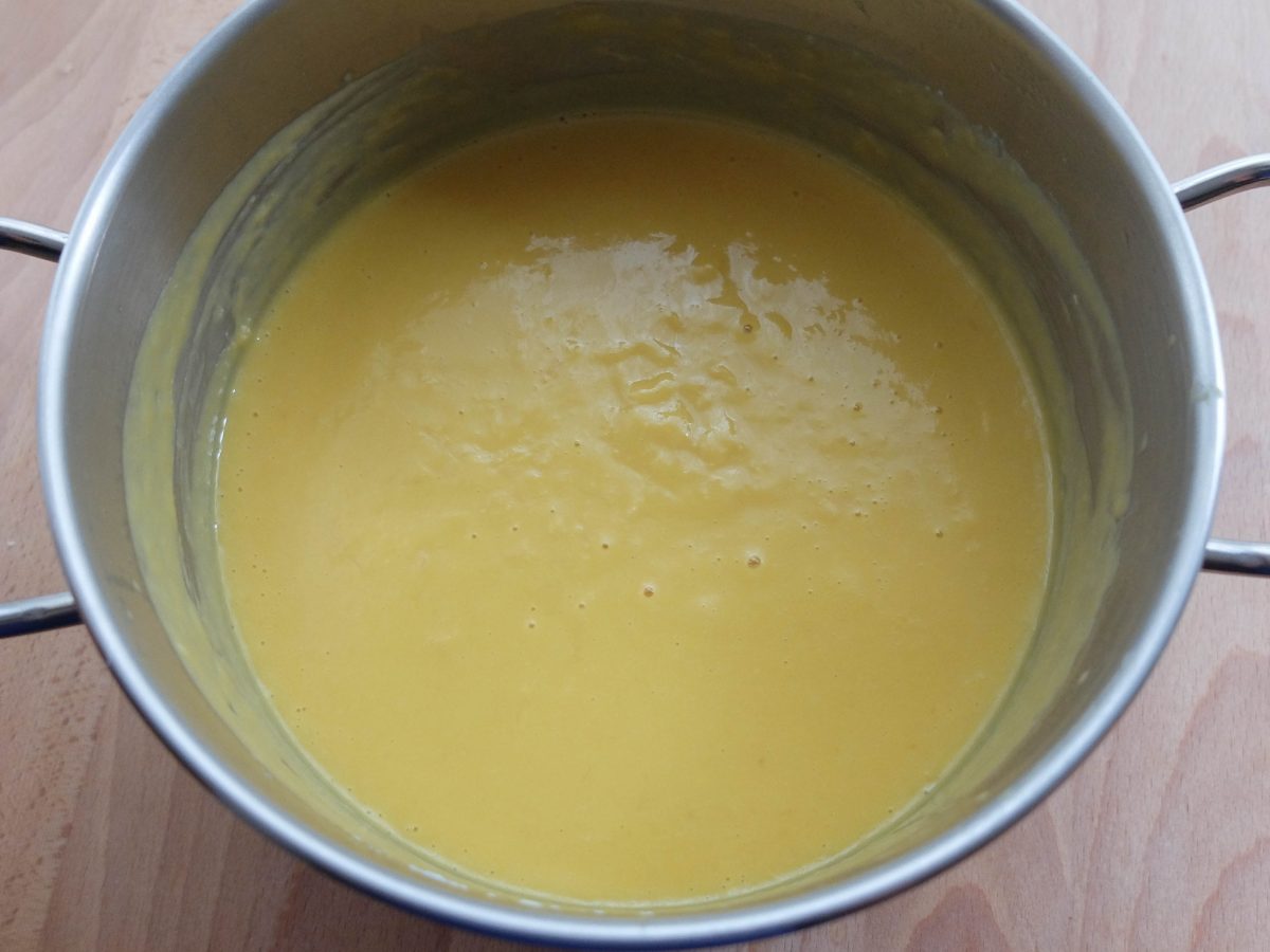 tarta de mango con horno paso 11