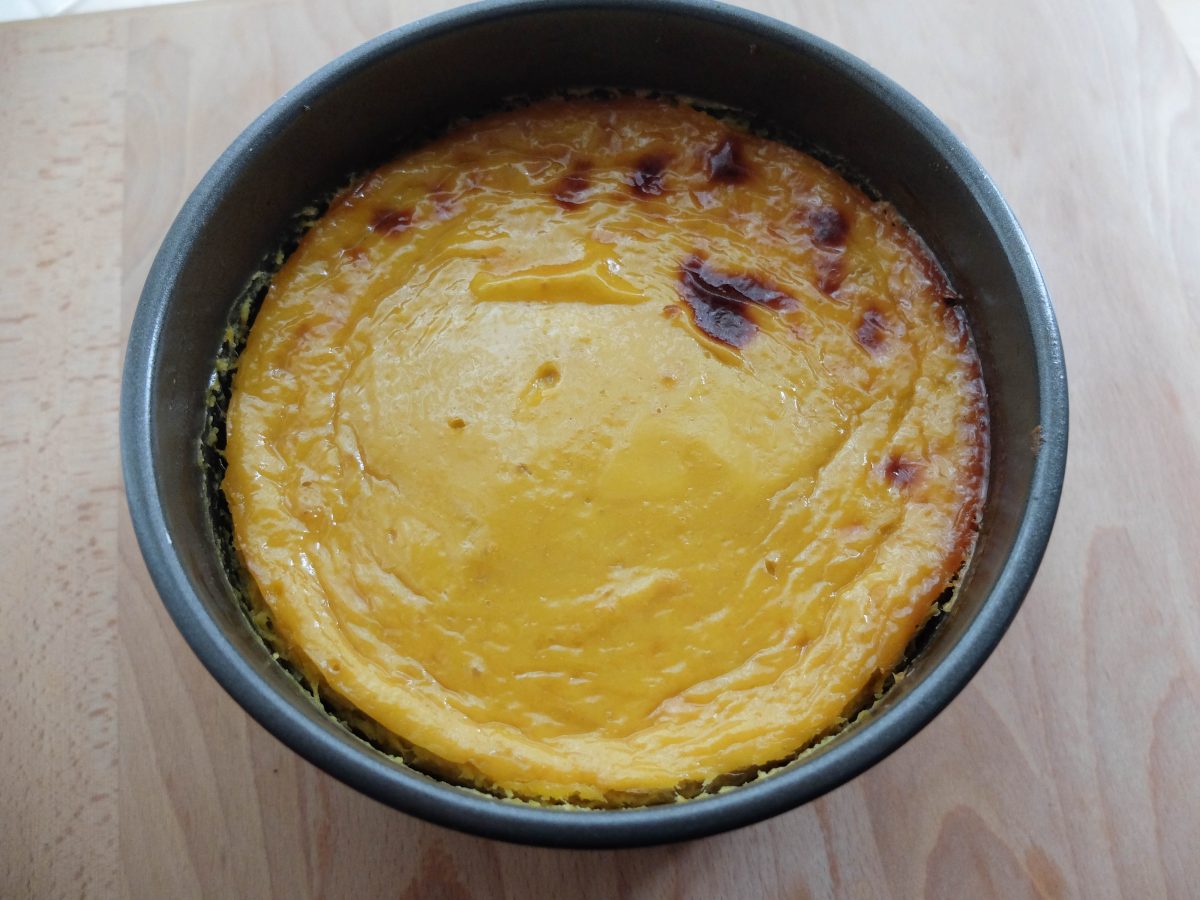 tarta de mango con horno paso 13