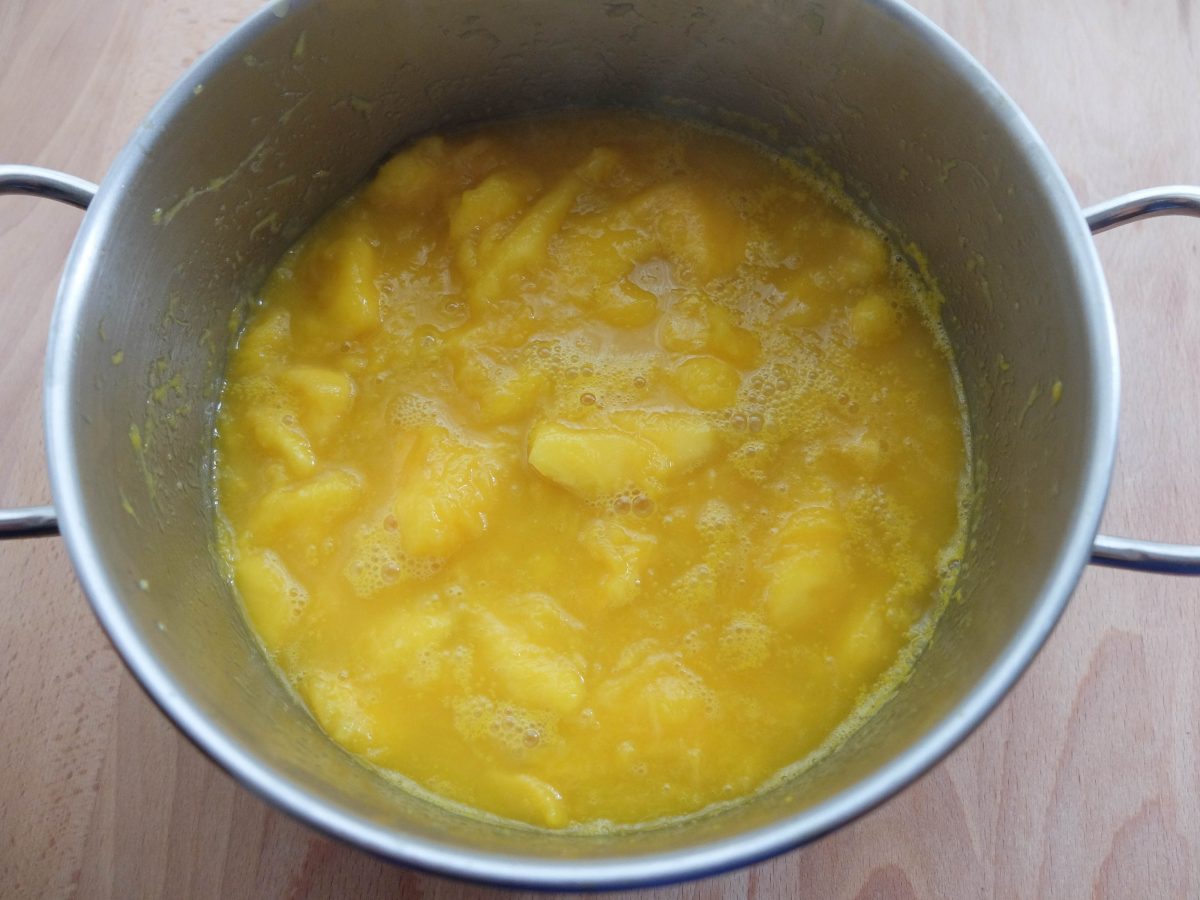 tarta de mango con horno paso 5