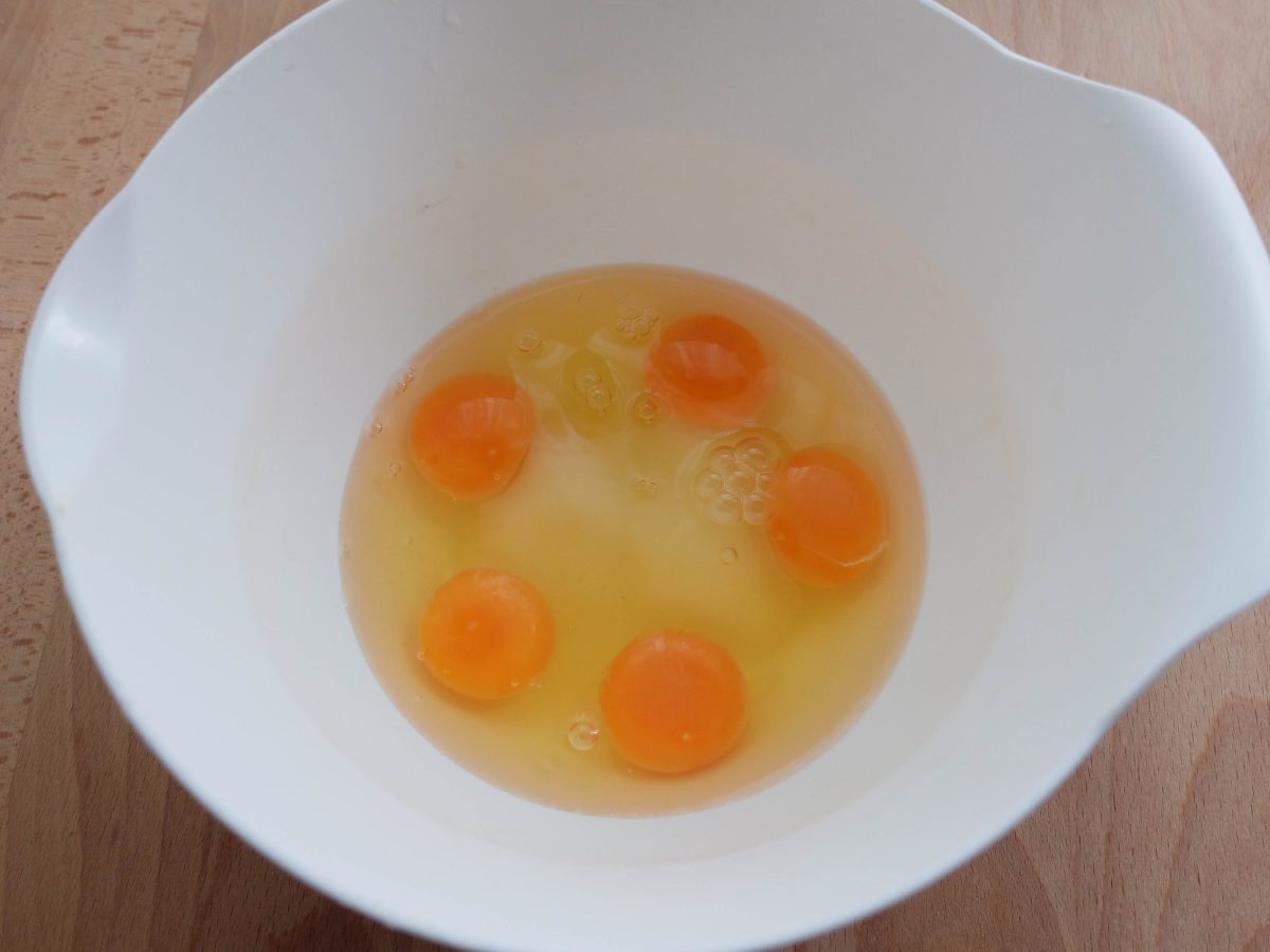tarta de mango con horno paso 9
