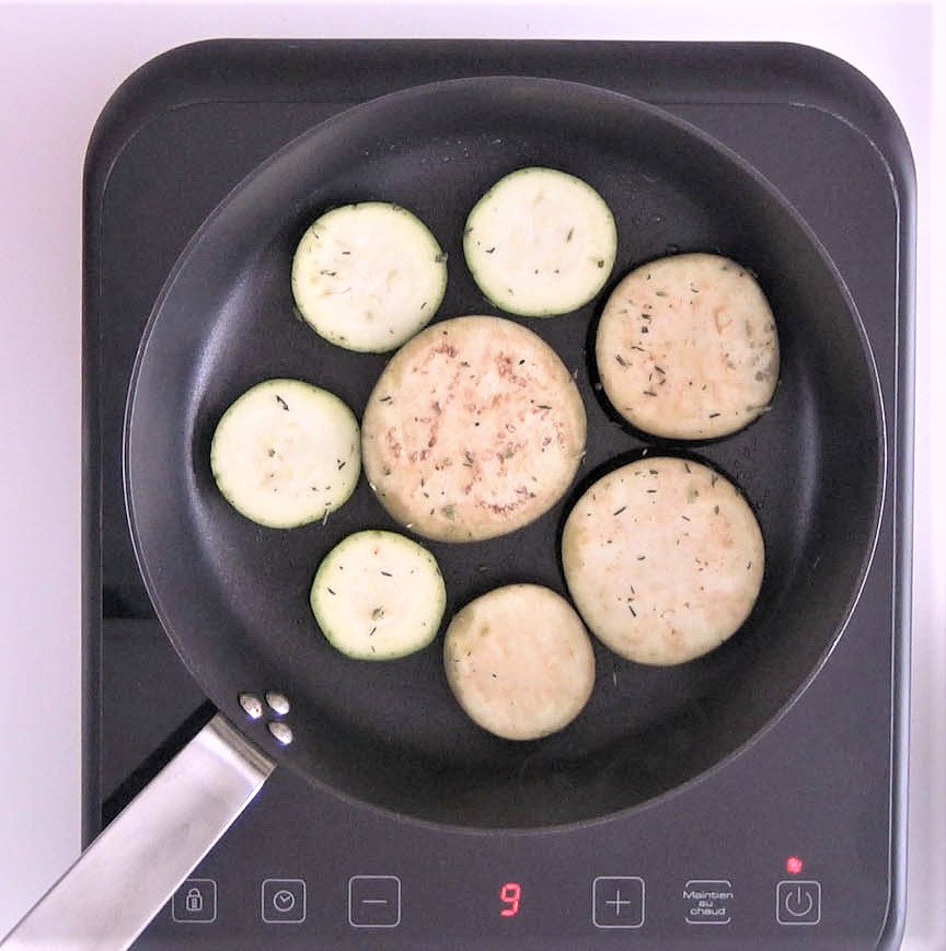 timbal de verduras con pavo paso 12